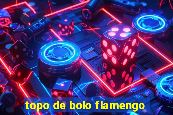 topo de bolo flamengo